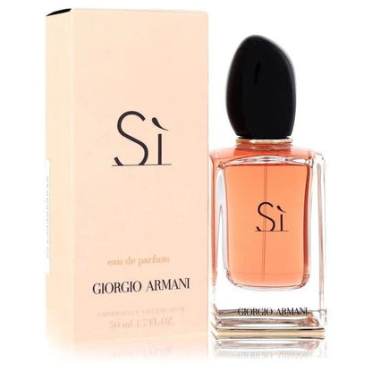 Si Eau de Parfum spray by Giorgio Armani for women with box and bottle, 50 ml