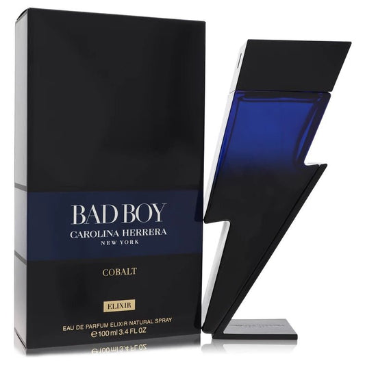 Bad Boy Cobalt Elixir CologneEau De Parfum SprayBy Carolina Herrera for Men3.4 oz Eau De Parfum Spray