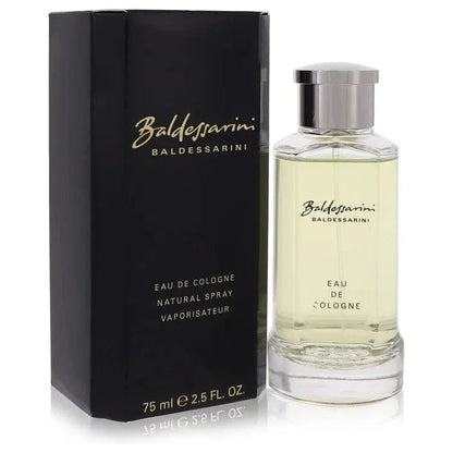 Baldessarini Eau de Cologne spray for men with black box and clear glass bottle, 75ml