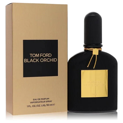 Tom Ford Black Orchid perfume bottle and box, luxury eau de parfum spray, 30 ml