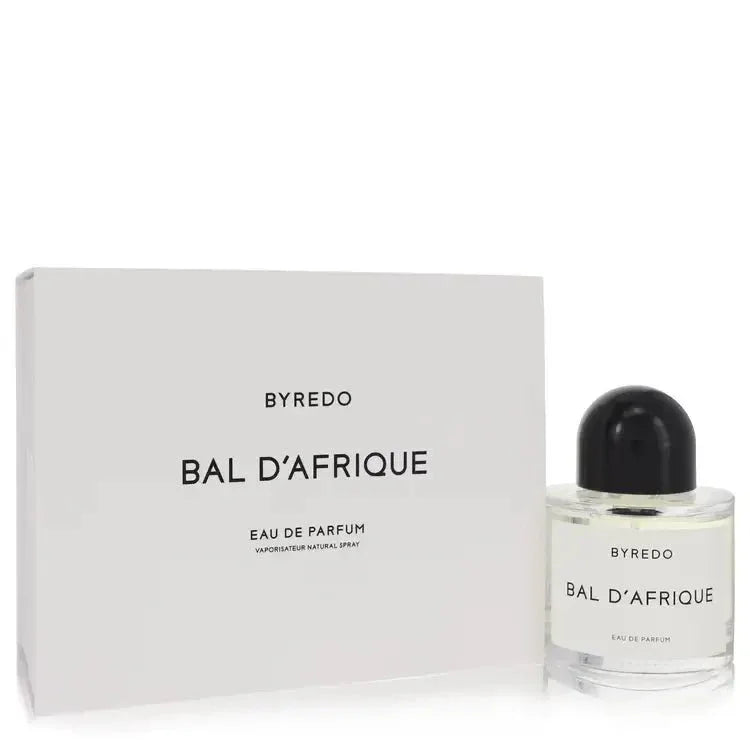 Byredo Bal D'Afrique perfume bottle — floral woody unisex EDP with marigold, jasmine, cedarwood notes
