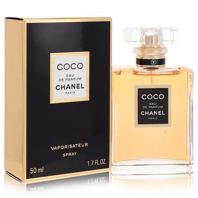 Coco Eau de Parfum spray for women, 50ml bottle and box, luxury fragrance