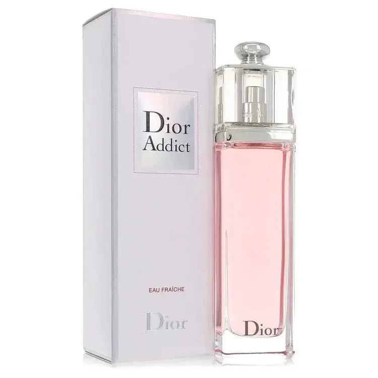 Christian Dior Dior Addict Eau de Parfum bottle in deep midnight blue
