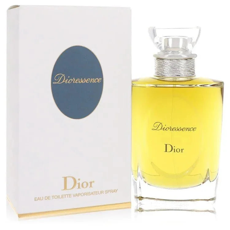 Christian Dior Dioressence Perfume bottle — Oriental Chypre women's fragrance with bergamot, basil, carnation, oakmoss, and myrrh notes
