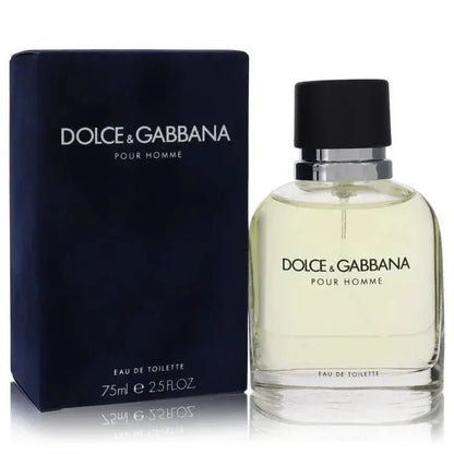 Dolce & Gabbana Cologne bottle — citrus woody spicy men's fragrance with bergamot, neroli, tarragon, sage, tobacco, sandalwood, and tonka bean

