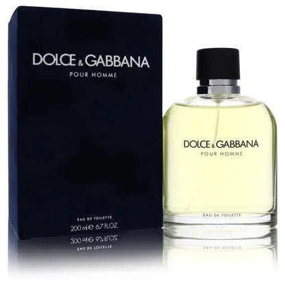 Dolce & Gabbana Cologne bottle — citrus woody spicy men's fragrance with bergamot, neroli, tarragon, sage, tobacco, sandalwood, and tonka bean

