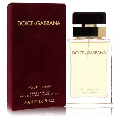 Dolce & Gabbana Pour Femme Eau de Parfum 50ml bottle and box for women