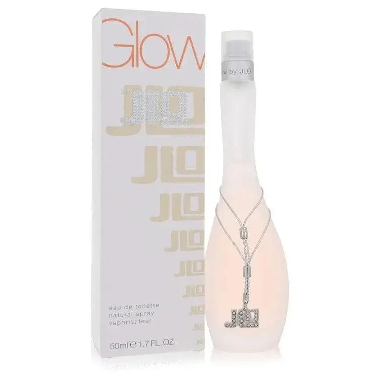 Jennifer Lopez Glow Perfume bottle — Floral Fruity women fragrance with neroli, grapefruit, orange blossom, rose, tuberose, jasmine, musk, sandalwood, vanilla, amber, and orris root