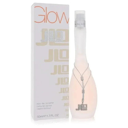 Jennifer Lopez Glow Perfume bottle — Floral Fruity women fragrance with neroli, grapefruit, orange blossom, rose, tuberose, jasmine, musk, sandalwood, vanilla, amber, and orris root