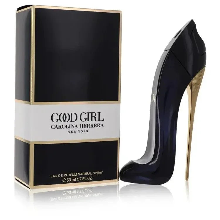 Good Girl perfume by Carolina Herrera for women, stiletto bottle and box, 1.7 oz Eau de Parfum