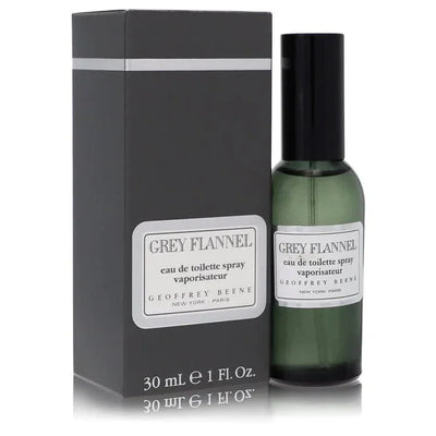 Grey Flannel eau de toilette spray by Geoffrey Beene, 30ml bottle and box
