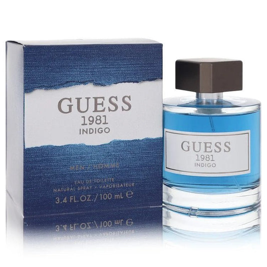Guess 1981 Indigo CologneEau De Toilette SprayBy Guess for Men3.4 oz Eau De Toilette Spray