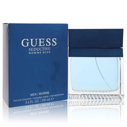 3.4 oz Eau De Toilette SprayGuess Seductive Homme Blue CologneBy Guess for MenGuilty Fragrance