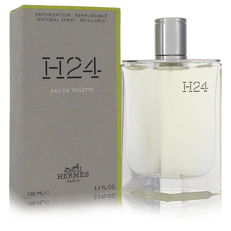 H24 CologneEau De Toilette SprayBy Hermes for Men3.3 oz Eau De Toilette Refillable Spray