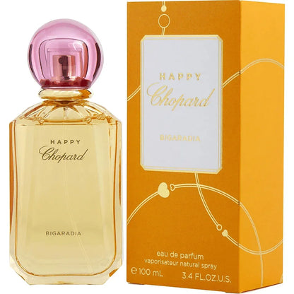 Happy Chopard Bigaradia perfume bottle and box, 100ml eau de parfum spray