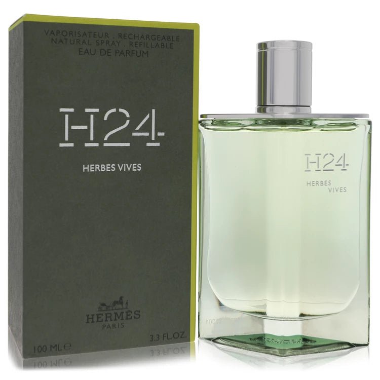 Hermes H24 Herbes Vives CologneEau De Parfum SprayBy Hermes for Men3.3 oz Eau De Parfum Refillable Spray