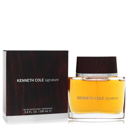 Kenneth Cole Signature Cologne bottle – woody citrus violet fragrance