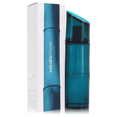 Kenzo Homme Eau de Toilette bottle — Woody Aromatic Marine men's fragrance with sea notes, pine, sandalwood, and balsam fir notes