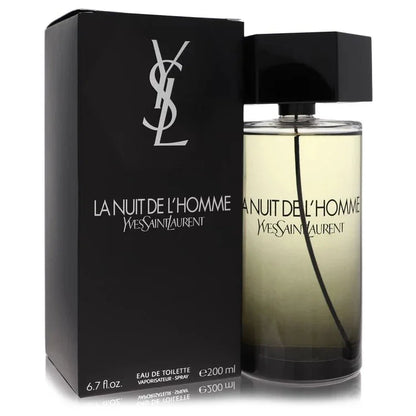 6.8 oz Eau De Toilette SprayLa Nuit De L'homme CologneBy Yves Saint Laurent for MenGuilty Fragrance