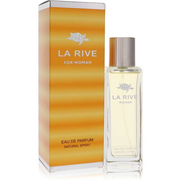 La Rive Perfume Eau de Parfum for Women bottle - Women's fruity floral fragrance with raspberry, lemon, orange blossom, gardenia, jasmine, white honey, amber, and patchouli