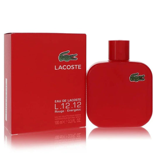 Lacoste Eau De Lacoste L.12.12 Rouge CologneEau De Toilette SprayBy Lacoste for Men3.3 oz Eau De Toilette Spray