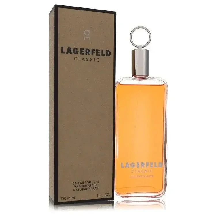 Lagerfeld by Karl Lagerfeld Cologne bottle — Woody Spicy men fragrance with aldehydes, tarragon, nutmeg, tobacco, and amber