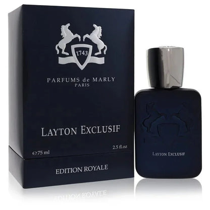 Layton Exclusif Eau de Parfum spray and box, luxury men's fragrance 75ml.