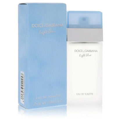 Light Blue Eau de Toilette spray for women with blue box and bottle, Dolce & Gabbana