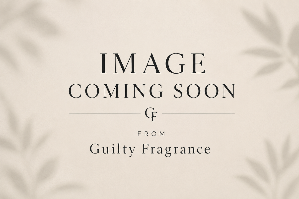 Placeholder image with 'Image Coming Soon' text from Guilty Fragrance on a beige background.