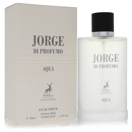 Maison Alhambra Jorge Di Profumo Aqua CologneEau De Parfum SprayBy Maison Alhambra for Men3.4 oz Eau De Parfum Spray