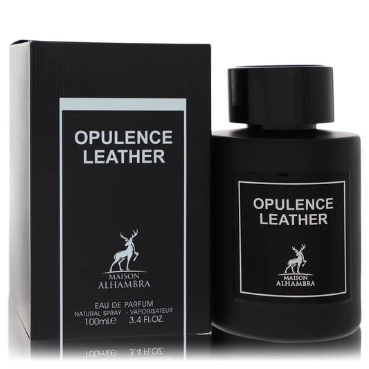 Maison Alhambra Opulence Leather CologneEau De Parfum SprayBy Maison Alhambra for Men3.4 oz Eau De Parfum Spray