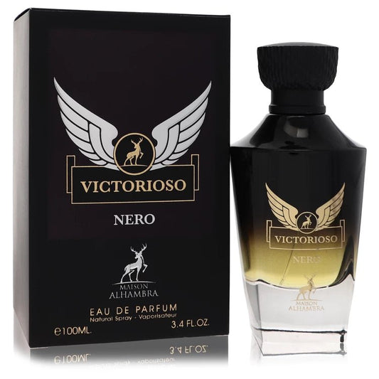 Maison Alhambra Victorioso Nero CologneEau De Parfum SprayBy Maison Alhambra for Men3.4 oz Eau De Parfum Spray