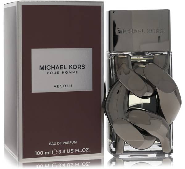 Michael Kors Pour Homme Absolu Eau de Parfum for Men bottle - Men's spicy woody amber fragrance with bergamot, cardamom, cinnamon, nutmeg, amber, tonka bean, sandalwood, vetiver, and musk