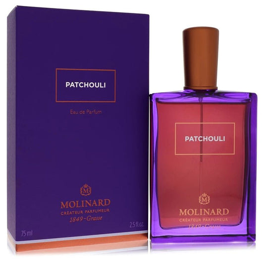 2.5 oz Eau De Parfum Spray (Unisex)Molinard Patchouli PerfumeBy Molinard for Men and WomenGuilty Fragrance