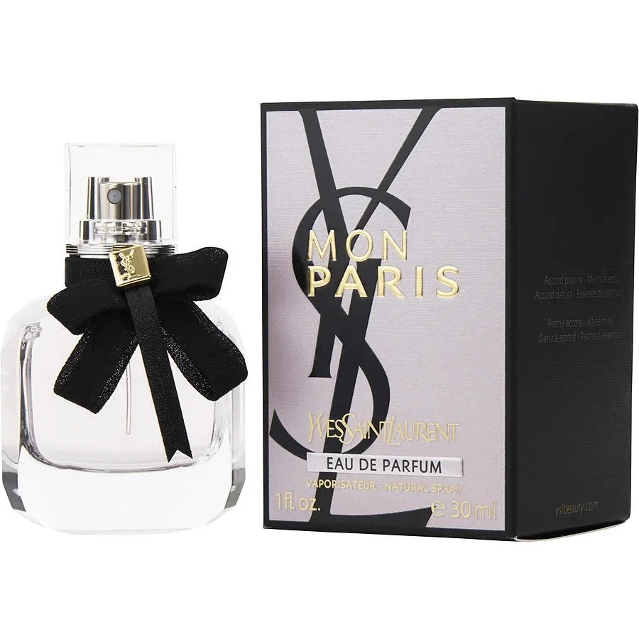 Yves Saint Laurent Mon Paris perfume bottle chypre fruity floral fragrance
