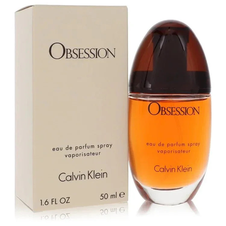 Obsession eau de parfum spray 50ml for women with box, luxury fragrance bottle