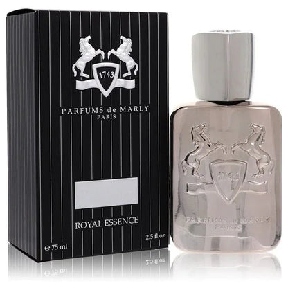 Parfums de Marly Pegasus Cologne bottle — Amber Fougere men's fragrance with bergamot, heliotrope, almond, lavender, and vanilla notes