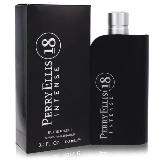 Perry Ellis 18 Intense CologneEau De Toilette SprayGuilty Fragrance3.4 oz Eau De Toilette Spray