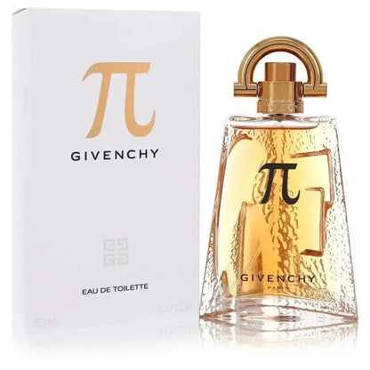 Givenchy Pi Cologne for Men bottle — Classic Woody Amber masculine fragrance featuring rich Vanilla, Almond, and Cedar notes.