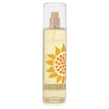 Sunflowers perfume spray bottle with sunflower design for women, Eau de Toilette