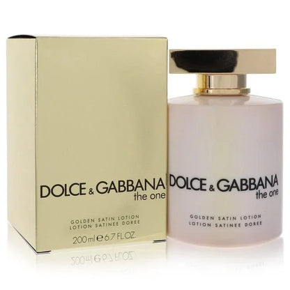 Dolce & Gabbana The One Perfume bottle — floral amber women’s Eau de Parfum with bergamot, mandarin, lychee, peach, lily, rose, jasmine, vanilla, amber, musk, and vetiver.