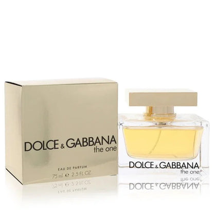 Dolce & Gabbana The One Eau de Parfum spray for women with gold box and bottle, 75ml