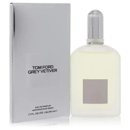 Tom Ford Grey Vetiver Eau de Parfum 50ml bottle and box, designer fragrance