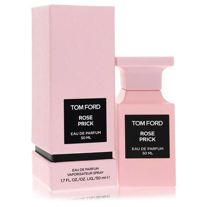 Tom Ford Rose Prick perfume bottle and box, rose-pink Private Blend EDP