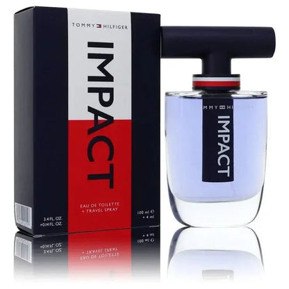 Tommy Hilfiger Impact Eau de Toilette spray and box, men's designer fragrance, 100ml