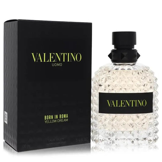 Valentino Uomo Born In Roma Yellow Dream CologneEau De Toilette SprayBy Valentino for Men3.4 oz Eau De Toilette Spray