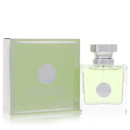 Versace Versense Eau de Toilette perfume for women in iconic light green Versace Medusa bottle sealed
