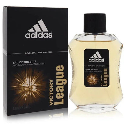 Adidas Victory League Eau de Toilette for men with bottle and packaging, 100ml size