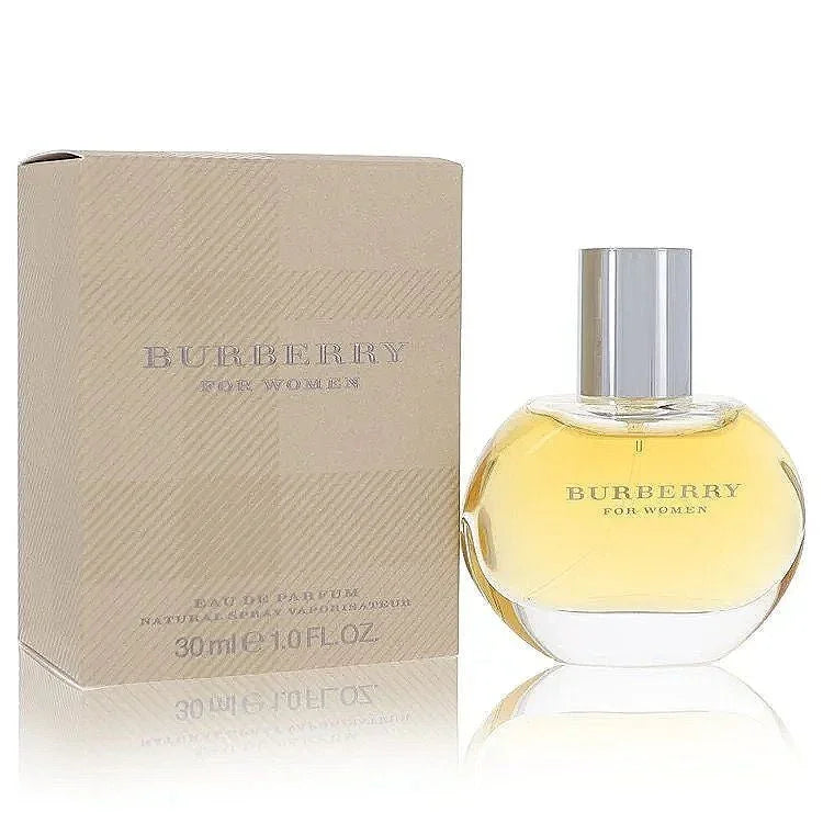 Burberry for Women Eau de Parfum 30ml bottle and box, designer fragrance gift