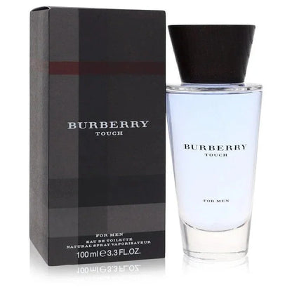 Burberry Touch for Men Eau de Toilette 100ml box and perfume bottle